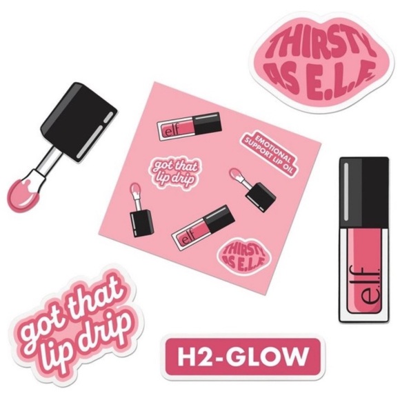 elf x Stanley Tumbler Lip Oil Holder in CORAL FIXATION - Picture 4 of 4